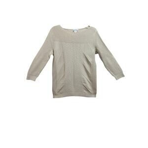Beautiful Liz Claiborne Tan Sweater Women’s Size M